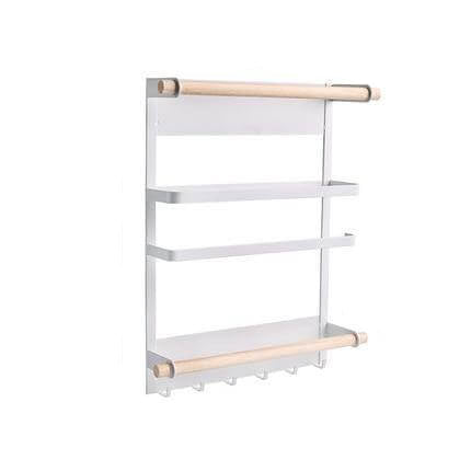 Kjøkkenhylle Organizer Magnetisk Tre-lags Design for Kjøkkenet 0