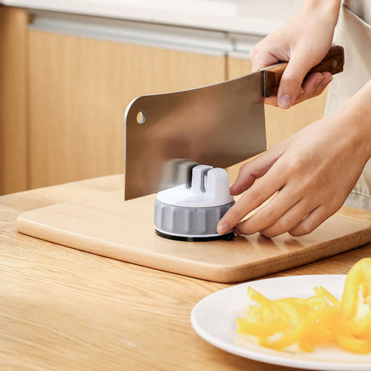 Kjøkkenknivsliper med Sugekopp og Ergonomisk Design 0