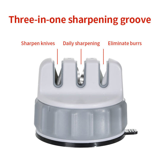 Kjøkkenknivsliper med Sugekopp og Ergonomisk Design 1