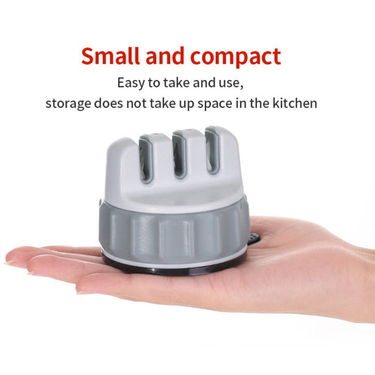 Kjøkkenknivsliper med Sugekopp og Ergonomisk Design 5
