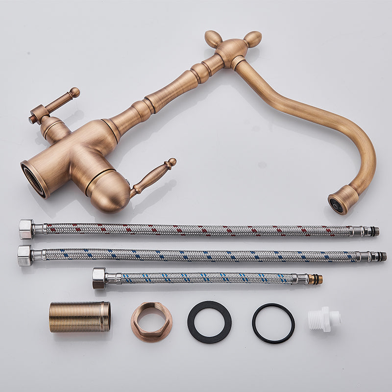 Kjøkkenkran Klassisk Design 360 Graders Rotasjon 8