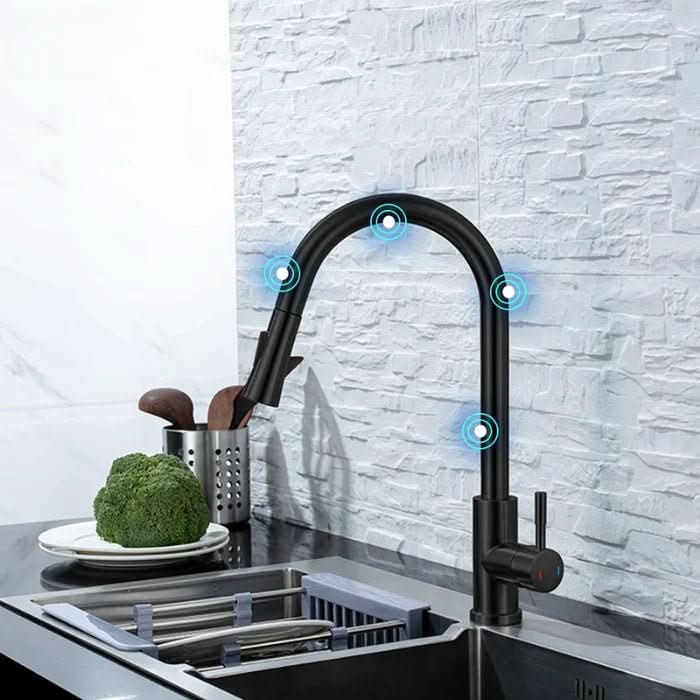 Kjøkkenkran med Sensorstyring og Uttrekkbar Tut 2