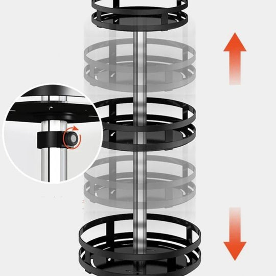 Kjøkkenorganisator 360° Roterende Stativ 6