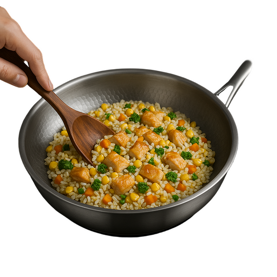 Kjøkkenpanne Hamret Allsidig Varmebestandig 2