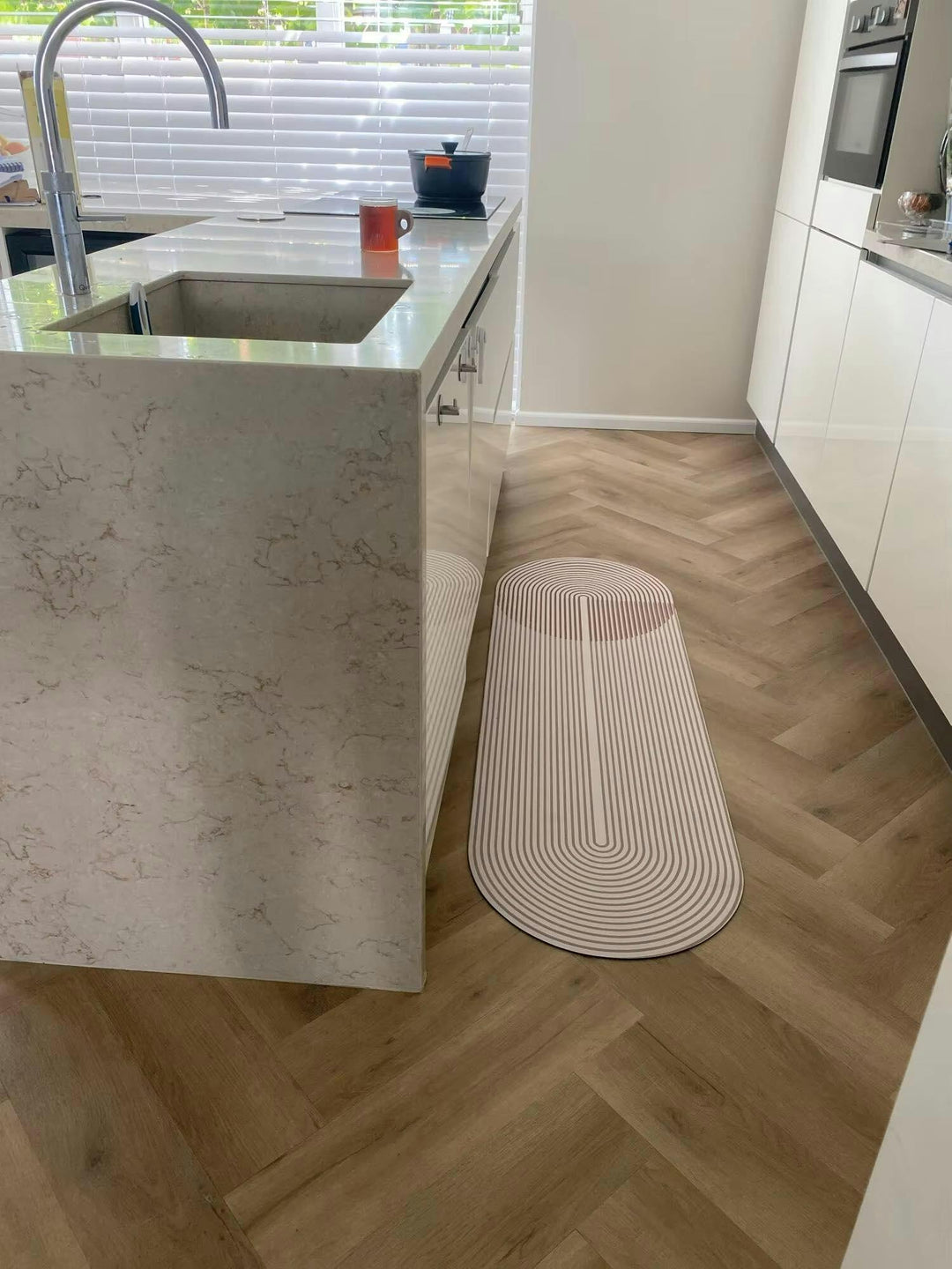 Kjøkkenteppematte Anti-Sklisikker 5