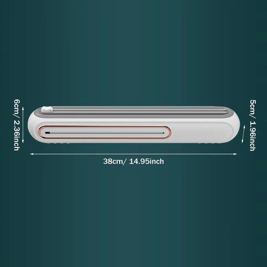Kjøkkenutstyr Magnetisk Dispenser for Plastfolie Med Presisjonskutter 6