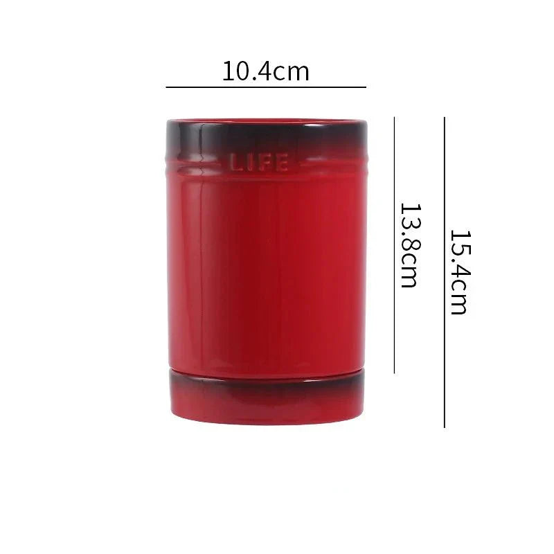 Kjøkkenutstyr Organizer i Fargerik Keramikk 8