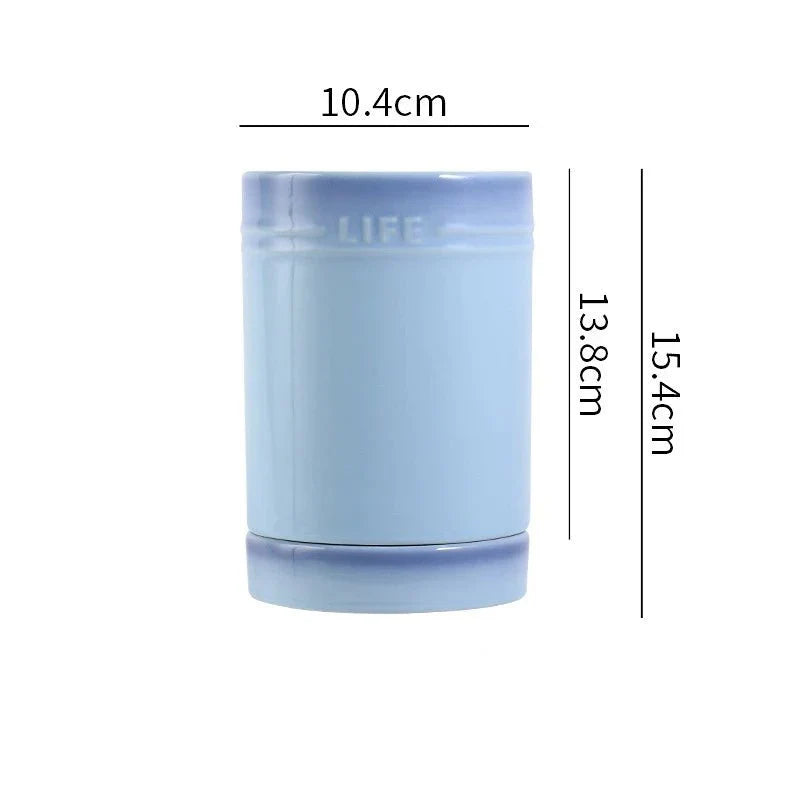 Kjøkkenutstyr Organizer i Fargerik Keramikk 9