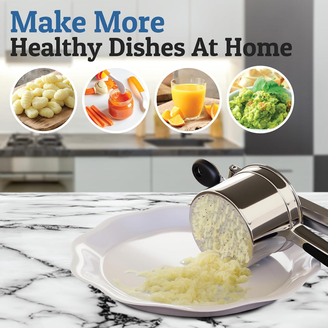 Kjøkkenverktøy Potetstapper i Rustfritt Stål 6