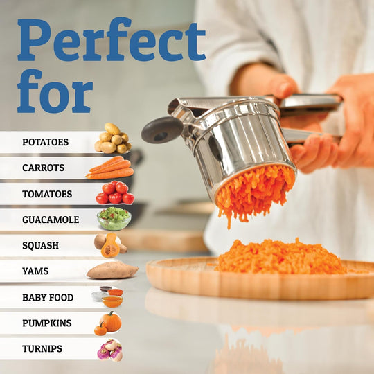 Kjøkkenverktøy Potetstapper i Rustfritt Stål 8