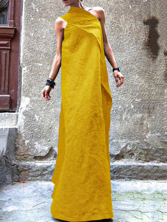 Kjole med Ermer Patchwork Design for Kvinner 8