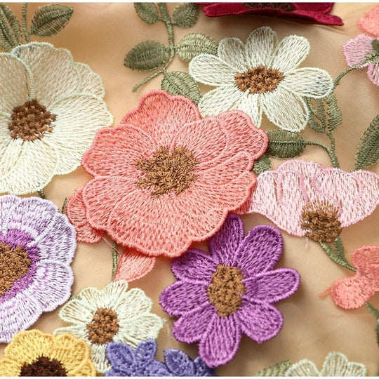 Kjoler Dame Midi med Blomsterdesign til Bryllup og Sommerfester 2