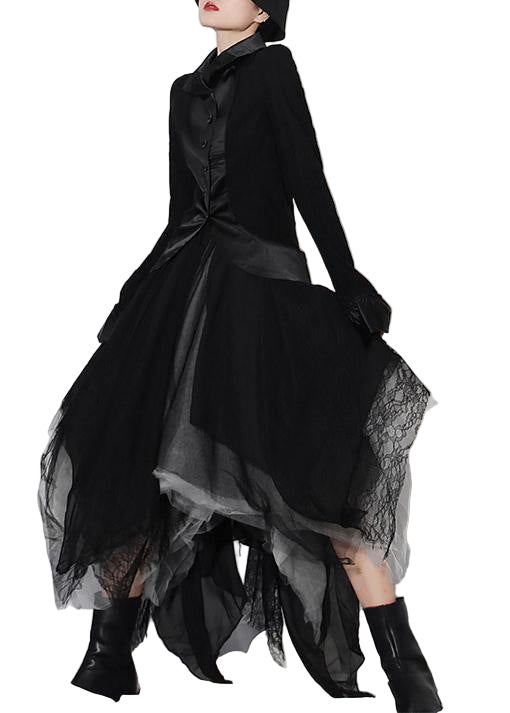 Klassisk Skjørt med Asymmetrisk Design for Damer 0