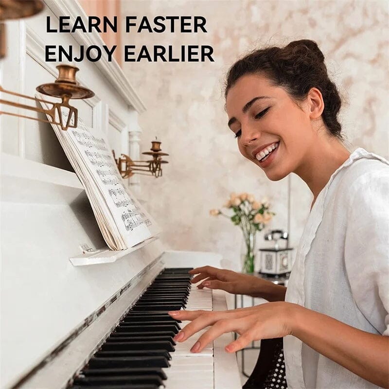 Klaviaturnoter for Piano Avtakbare Etiketter Fargerik Design 7