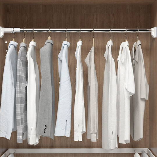 Klesstang for Organisering av Garderobe Plassbesparende Design 2