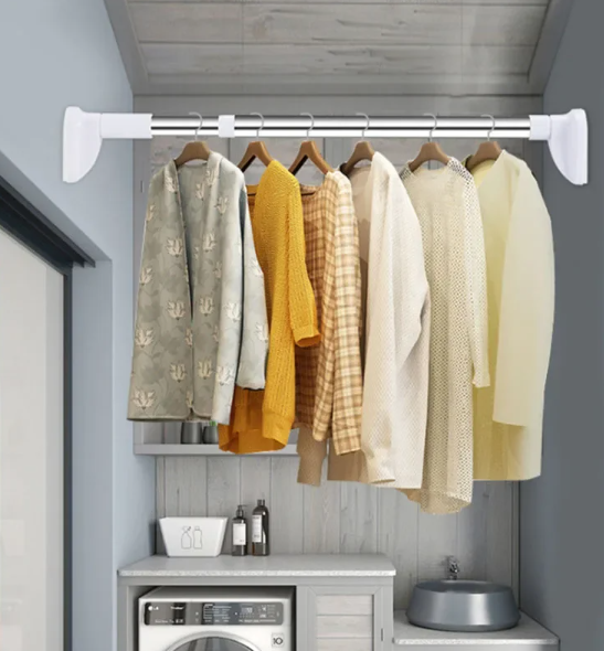 Klesstang for Organisering av Garderobe Plassbesparende Design 3