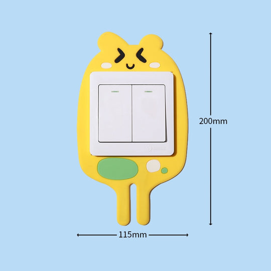 Klistremerke med 3D Lysende Tegneserie Design 8