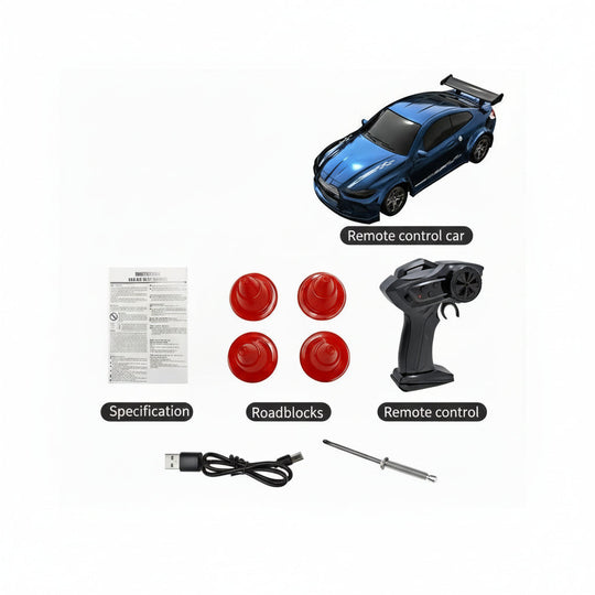 Kompakt 1:64 Fjernkontrollbil for Drift 12