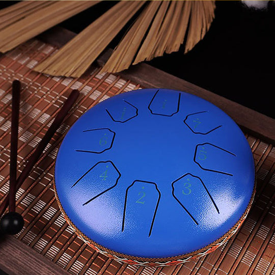 Kompakt 8-stemmers Tongue Drum for Meditasjon 15