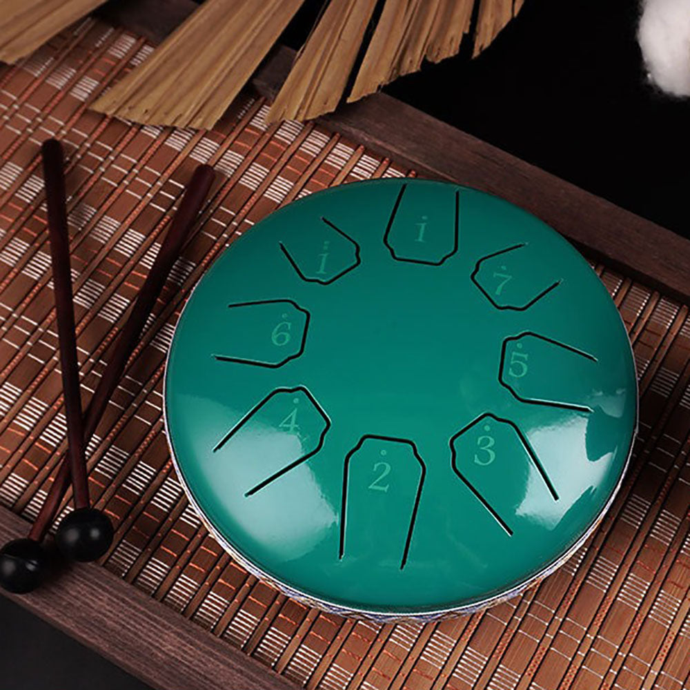 Kompakt 8-stemmers Tongue Drum for Meditasjon 18