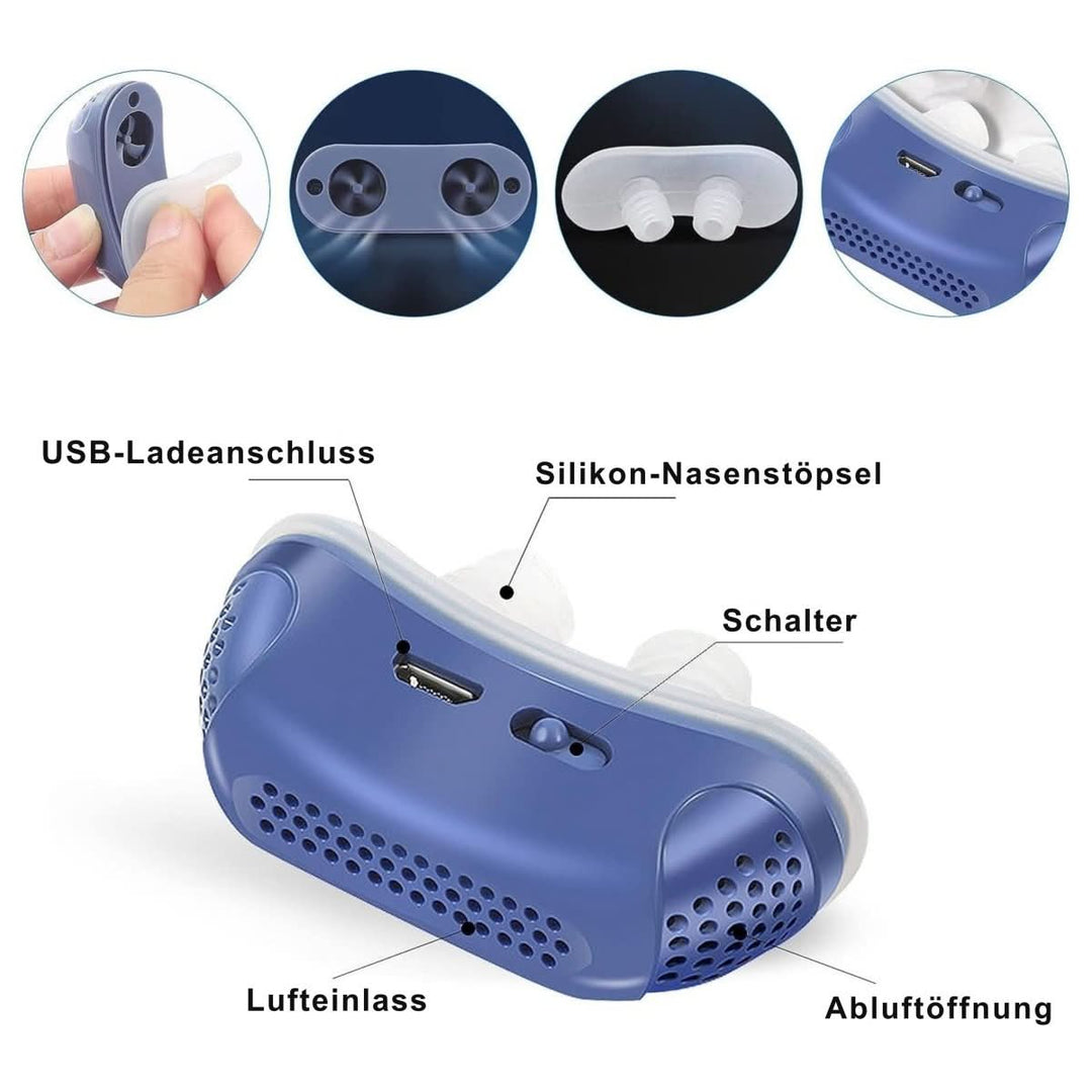 Kompakt CPAP-enhet for søvn og pust 3