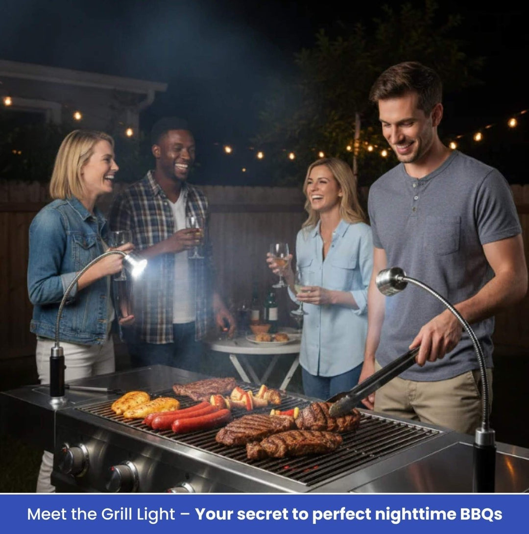 Kompakt Grilllys med Magnetisk Base 2