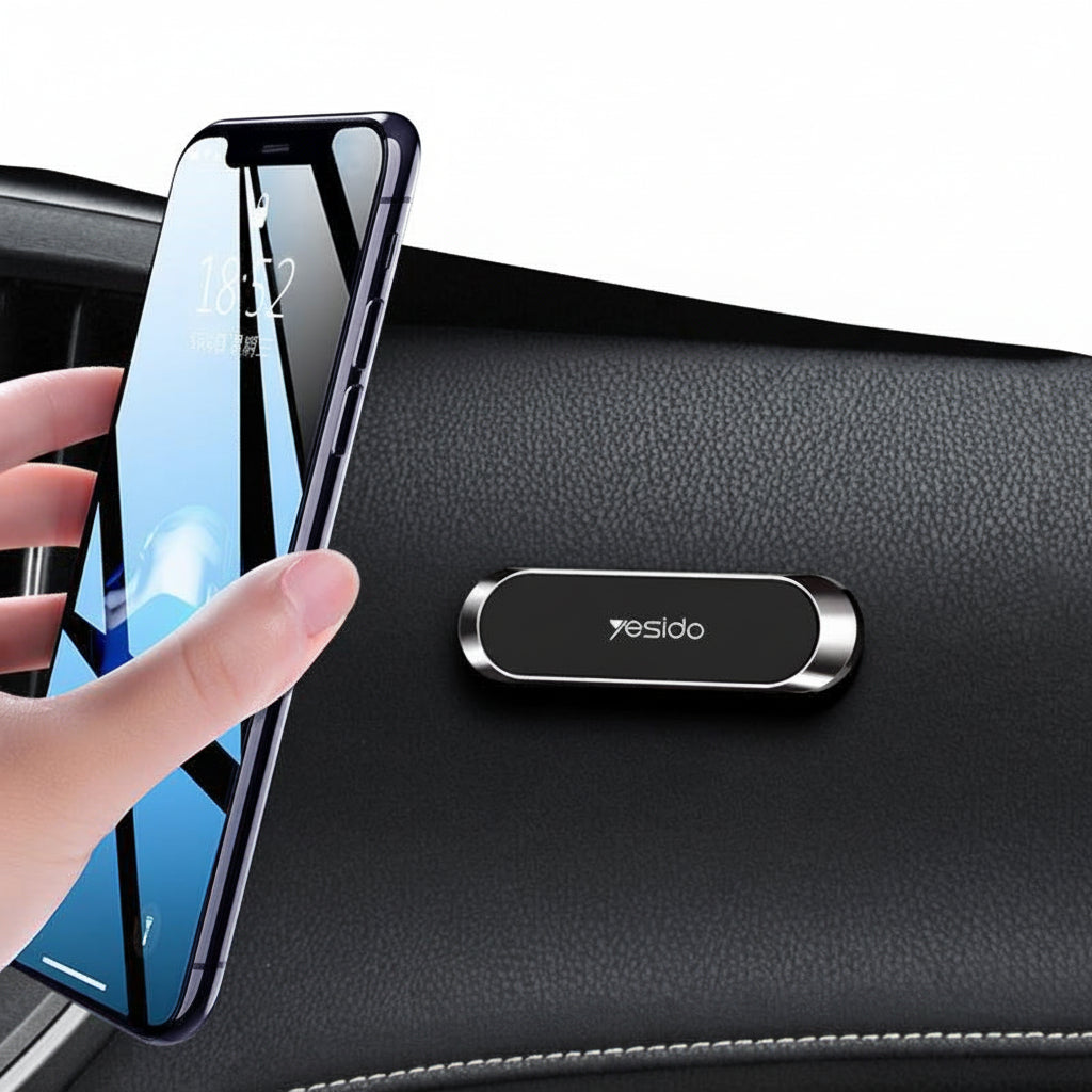 Kompakt Magnetisk Telefonholder Bil 360° Roterbar 0