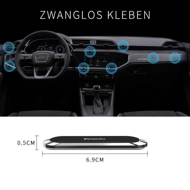 Kompakt Magnetisk Telefonholder Bil 360° Roterbar 4