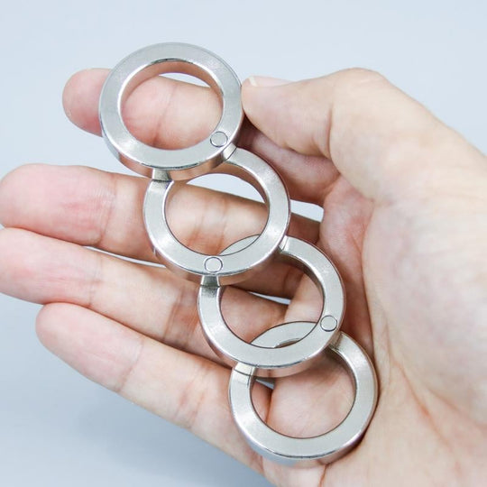 Kompakt Sammenleggbar Finger Ring for Avslapning 2