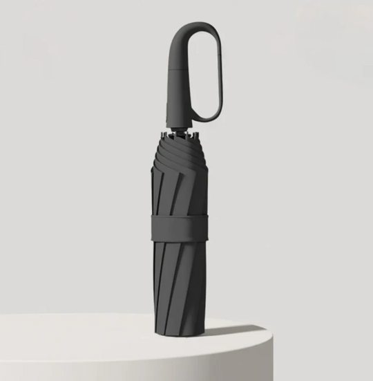 Kompakt Stormsikker Paraply med Reflekterende Kant 2