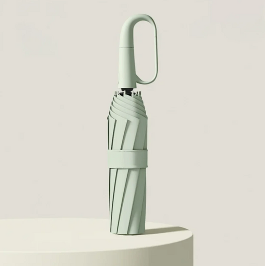 Kompakt Stormsikker Paraply med Reflekterende Kant 4