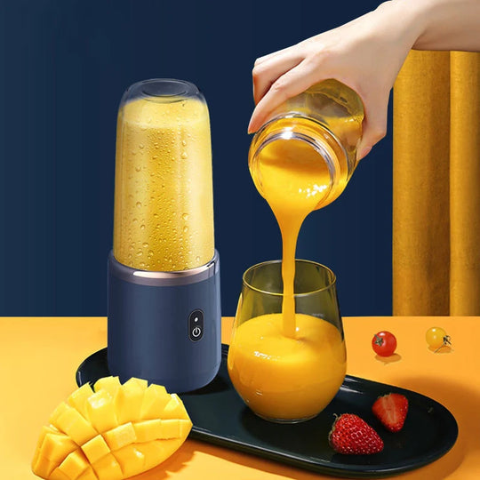 Kompakt juicekopp med kraftige kniver for kvinner og menn 0