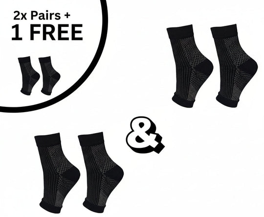 Kompresjonssokker for kvinner og menn 8