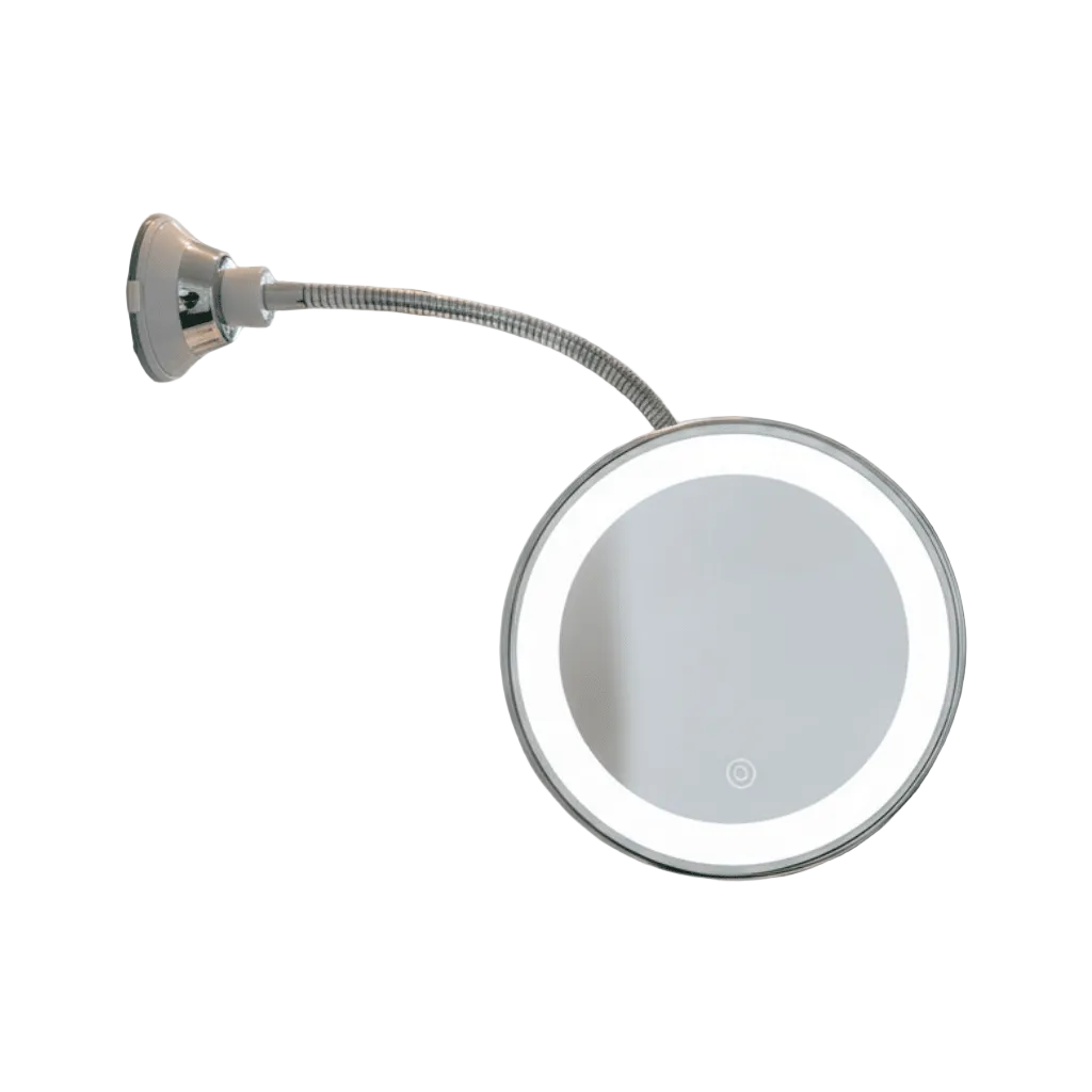 Kosmetisk Speil med 10x Forstørrelse og LED-belysning 0