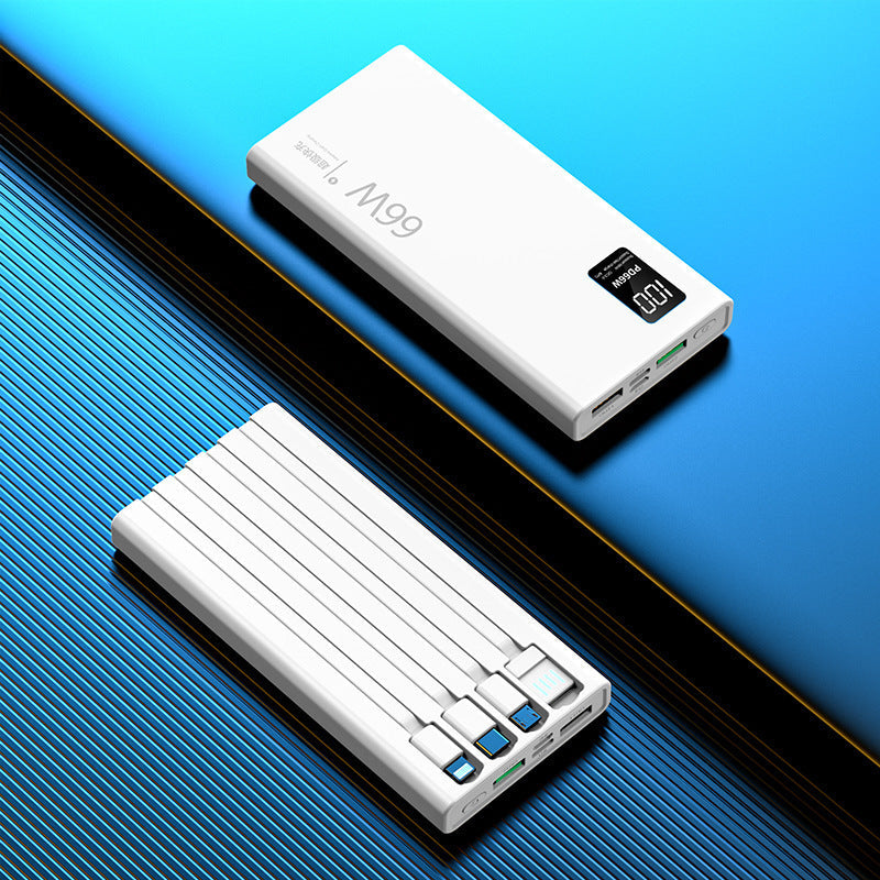 Kraftig Powerbank med LED-skjerm og Flere USB-porter 3