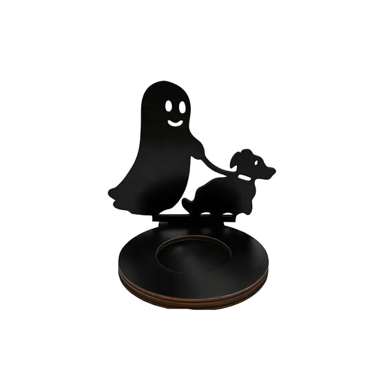 Kreativ Kaffekoppholder med Spøkelse og Hund 0