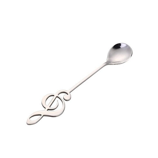 Kreativ Skje med Musikknoter Design 0