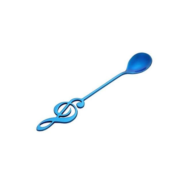Kreativ Skje med Musikknoter Design 10