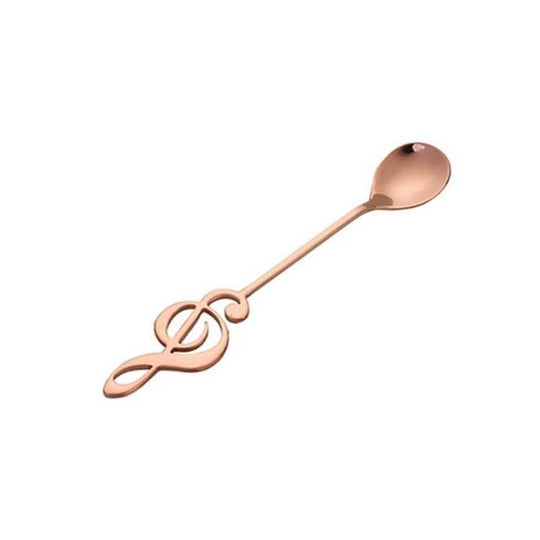 Kreativ Skje med Musikknoter Design 7