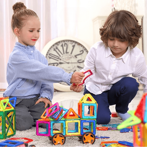 Kreativt Magnetisk Byggesett for Barn 2