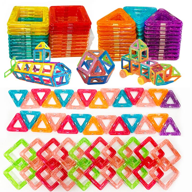 Kreativt Magnetisk Byggesett for Barn 4