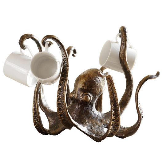 Krusholder for Blekksprut med Tentakler – Unik Nautisk Design for Kjøkkenet 0