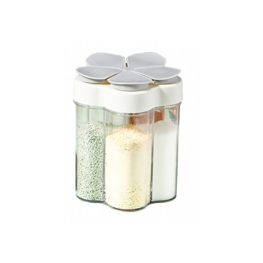 Krydderkrukke 5-i-1 med praktisk design 8