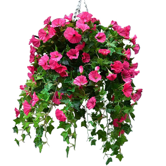 Kunstige Morgenherlighetsblomster for Innendørs og Utendørs Dekorasjon 0