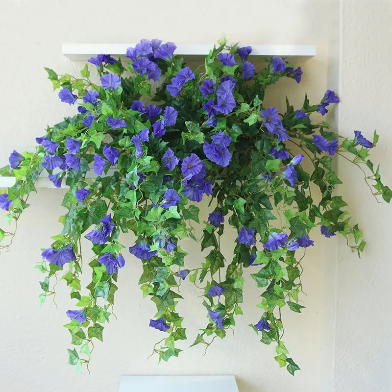 Kunstige Morgenherlighetsblomster for Innendørs og Utendørs Dekorasjon 1
