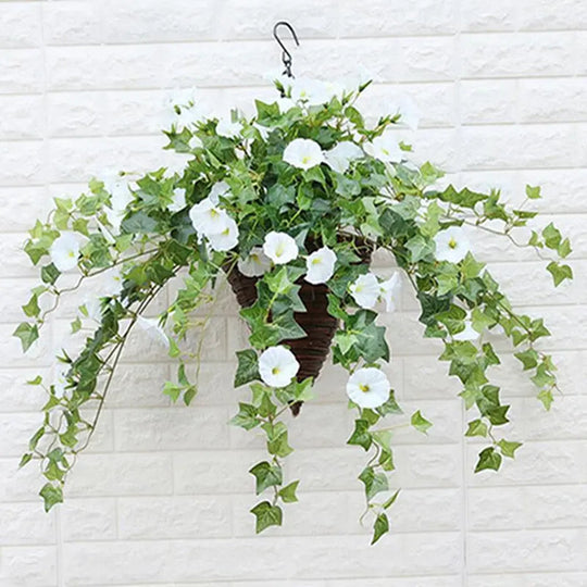 Kunstige Morgenherlighetsblomster for Innendørs og Utendørs Dekorasjon 5