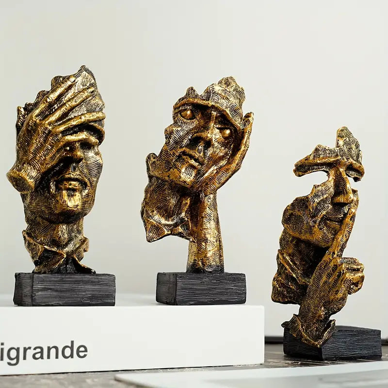 Kunstnerisk Figur for Hjemmet Håndlaget Dekorasjon 7