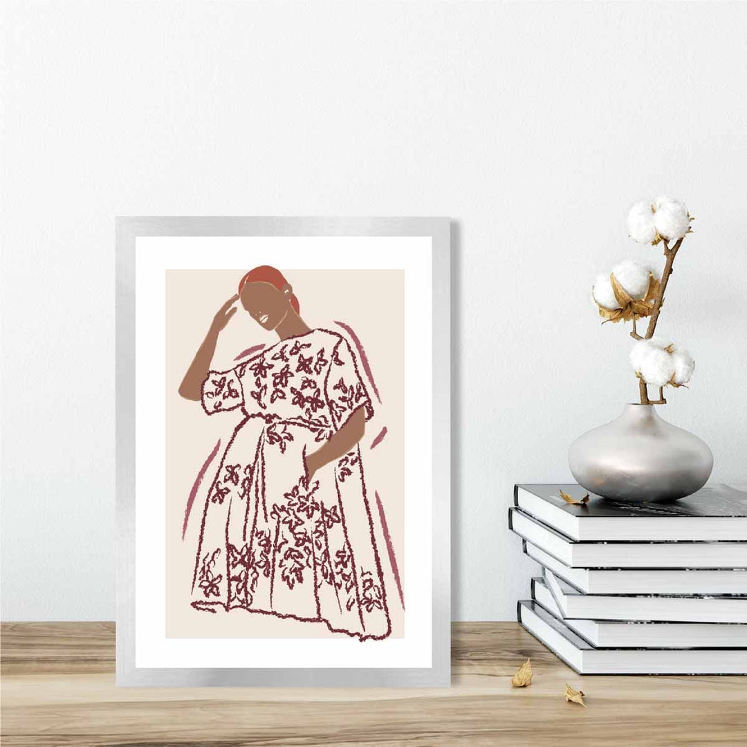 Kunstplakat Moderne Minimalistisk Skisse for Veggkunst 2