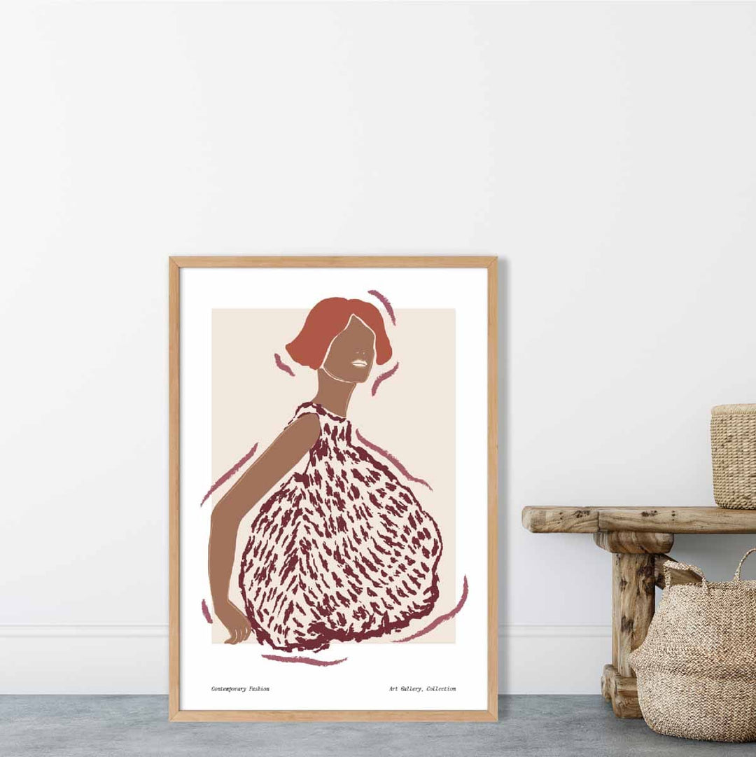 Kunstplakat for Kvinner - Moderne Minimalistisk Design 1