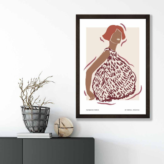 Kunstplakat for Kvinner - Moderne Minimalistisk Design 3